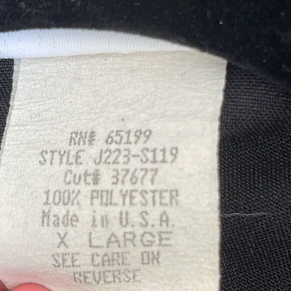 WD Sportswear Vintage 90's Japanese Koi Fish Samurai Short Sleeve Button Down XL - Picture 10 of 12